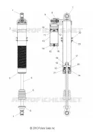 SOSPENSIONE POSTERIORE SHOCK (7043764)