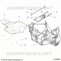 CHASSIS, MAIN FRAME AND SCIARED PLATES