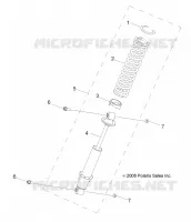SUSPENSION, SHOCK ANTERIORE