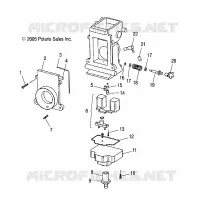 CARBURATORE, LOWER