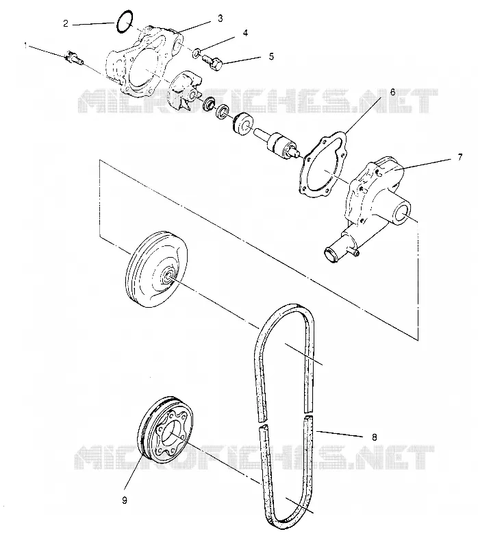POMPA DELL'ACQUA WIDETRAK LX 0952064 and  EUROPEAN WIDETRAK LX E952064 (4928942894C011)