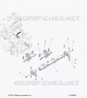 MOTORE, MOUNTING & LONG BLOCK