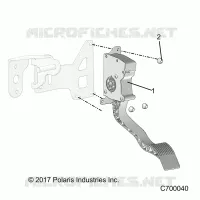 ENGINE, ACCELERATORE PEDALE