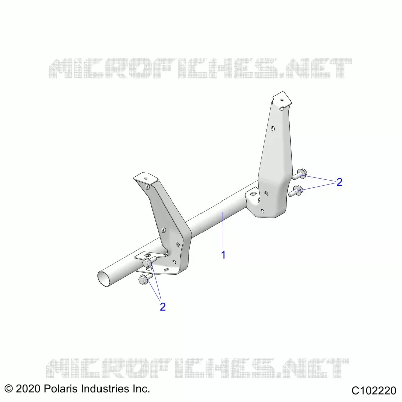 CARROZZERIA POSTERIORE RACK SUPPORT