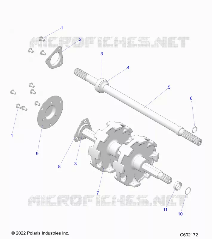 DRIVE TRAIN, JACKSHAFT AND ALBERO DI TRASMISSIONE