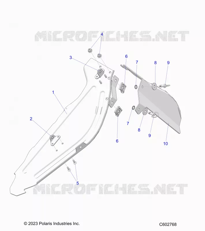 CHASSIS, PROTEZIONE FRIZIONE ASM. AND SHIELD