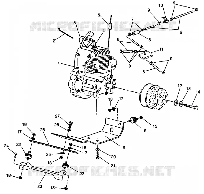 MONTAGGIO DEL MOTORE STARLITE GT 0943127 (49250125010024)