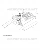 SISTEMA DI ALIMENTAZIONE CARBURANTE, FUEL TANK ASM.