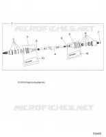 TRASMISSIONE, REAR DRIVE SHAFT