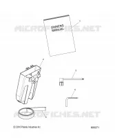 TOOLS, BELT HOLDER, TOOLS, AND MANUALE DEL PROPRIETARIO