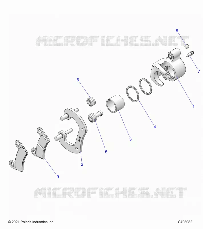 BRAKES, PINZA POSTERIORE