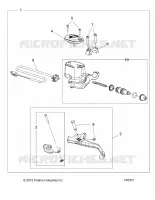 FRENO ANTERIORE BRAKE LEVER AND MASTER CYLINDER