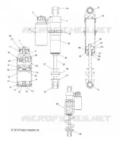 SHOCK ANTERIORE PISTA, INTL (7044121)