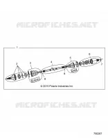 TRASMISSIONE, HALF SHAFT, FRONT