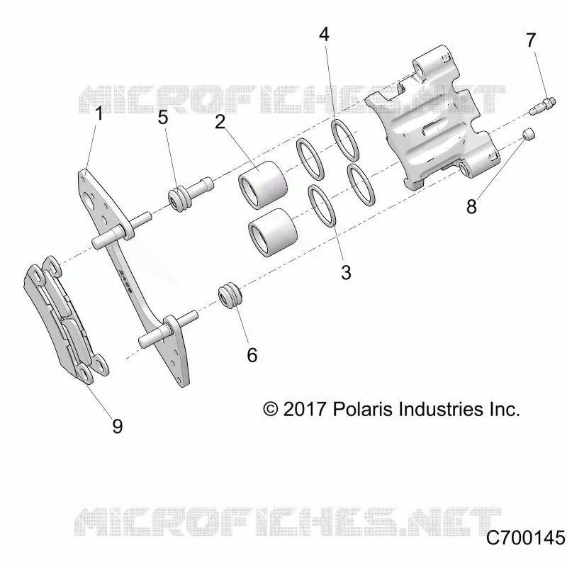 BRAKES, PINZA POSTERIORE