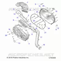 DRIVE TRAIN, COPERCHIO FRIZIONE AND DUCTING