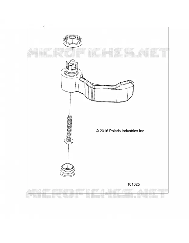 CONTROLS, ACCELERATORE DI MONTAGGIO, THROTTLE LEVER KIT