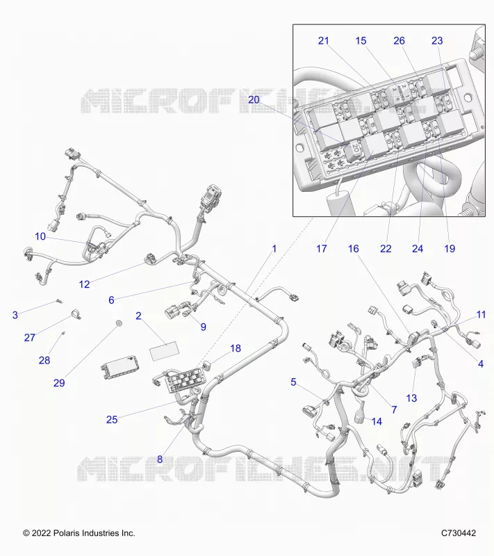 ELETTRICO, WIRE HARNESS