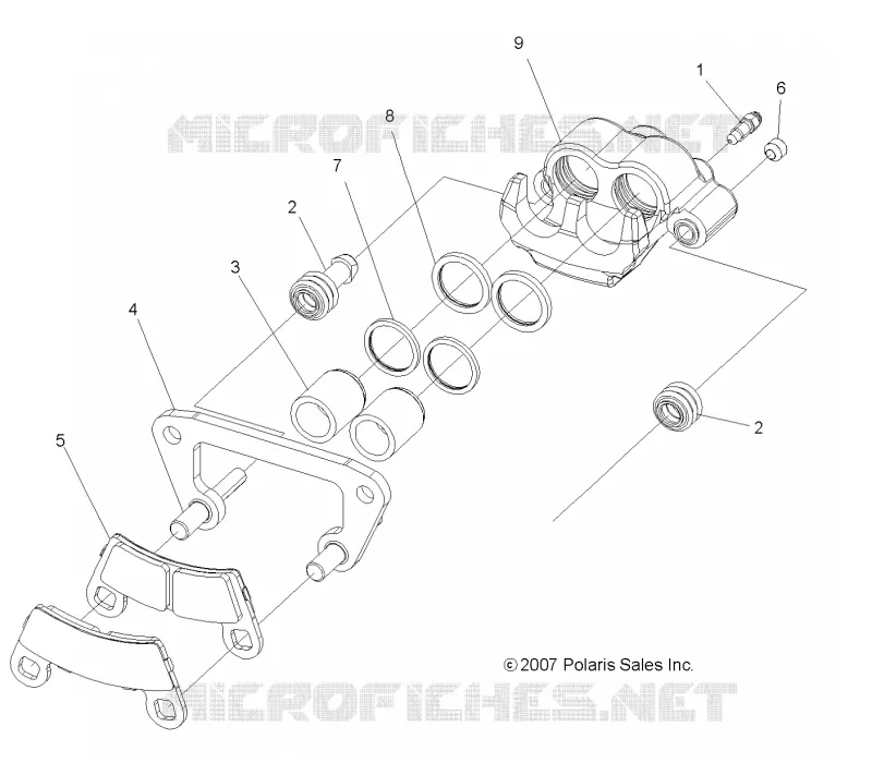 FRENO ANTERIORE CALIPER