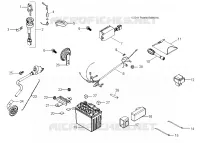 INTERRUTTORI, HARNESS and PARTS