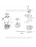 ENGINE, TESTA CILINDRO, CAMS AND VALVES