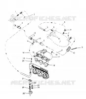 SISTEMA DI RAFFREDDAMENTO  SL 650 B954058 (4930483048B007)