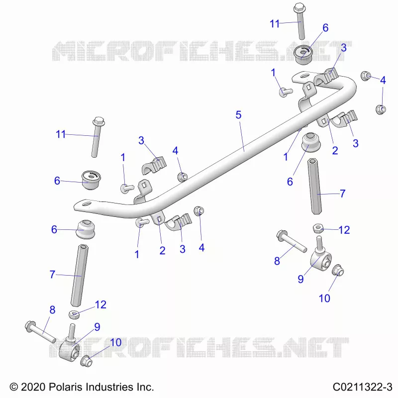 SUSPENSION, BARRA DI STABILIZZAZIONE