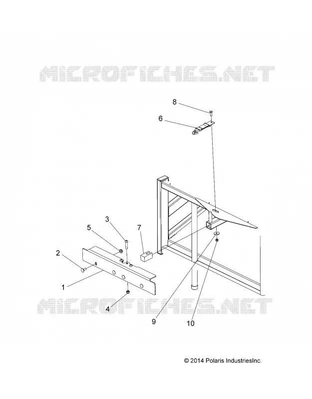 Bordi del letto QUOTA CLIP IN LATCH