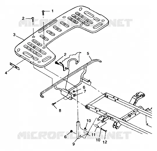 POSTERIORE MONTAGGIO RACK