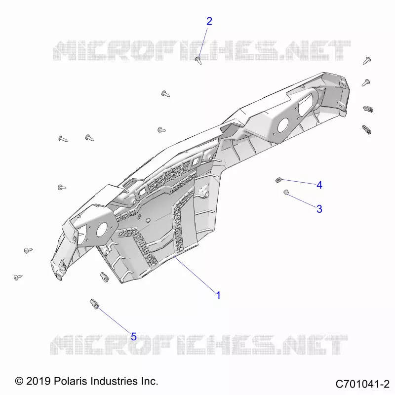 CARROZZERIA POSTERIORE BUMPER