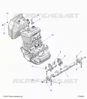 MOTORE, MOUNTING & LONG BLOCK