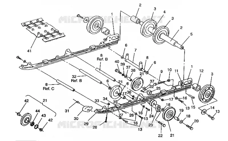 MONTAGGIO SOSPENSIONE RXL/0930768 (4922992299019A)