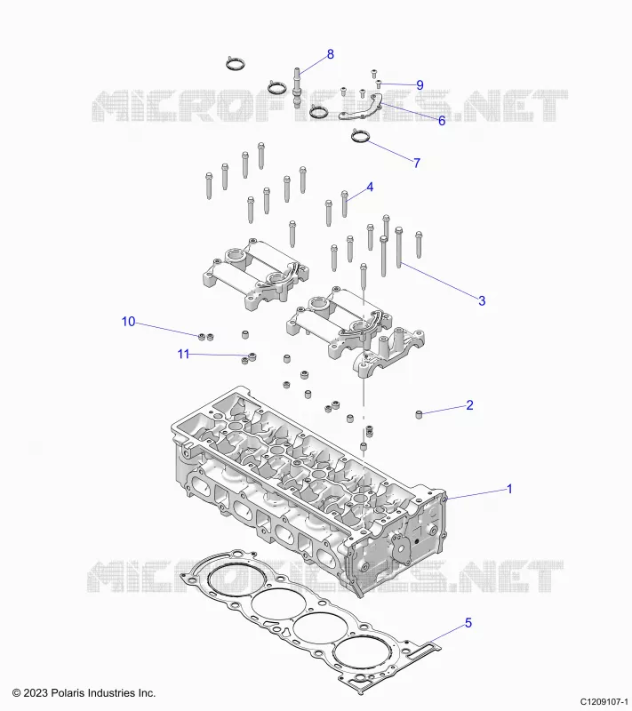 ENGINE, TESTA CILINDRO