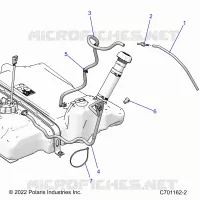 SISTEMA DI ALIMENTAZIONE CARBURANTE, LINES, STD.