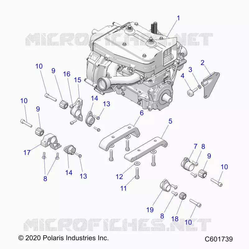 MOTORE, MOUNTING