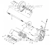 TRASMISSIONE ASSEMBLY SPORT / 0930443 (4922942294017A)