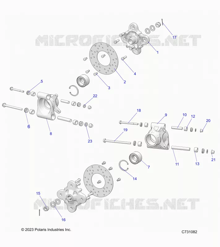 SUSPENSION, PORTAPACCHI POSTERIORE