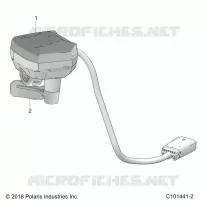 TIMONE, CONTROLS, THROTTLE ASM. AND CABLE