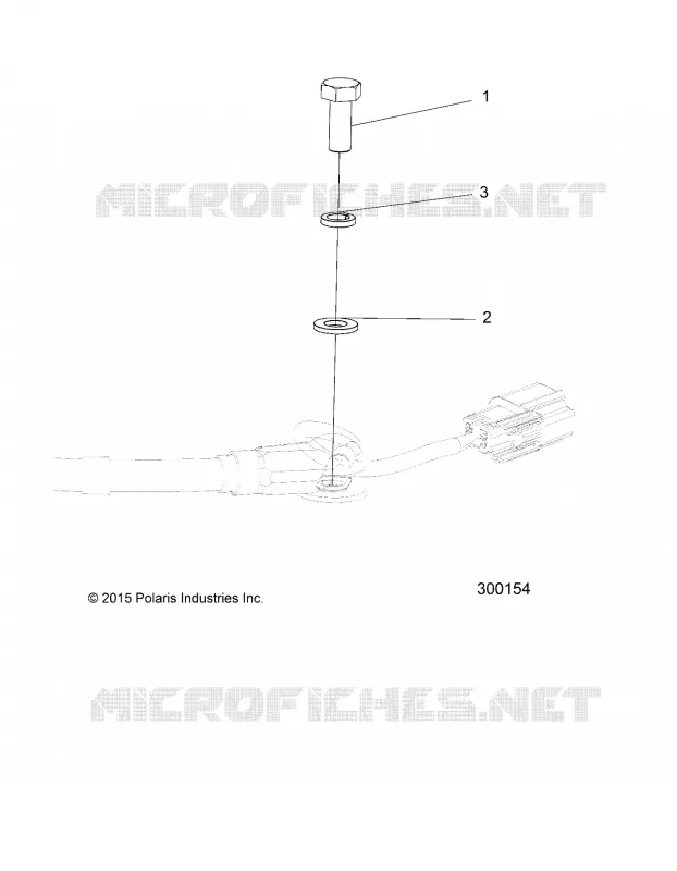 ELECTRICAL, BATTERIA CABLE BOLTS, AGM
