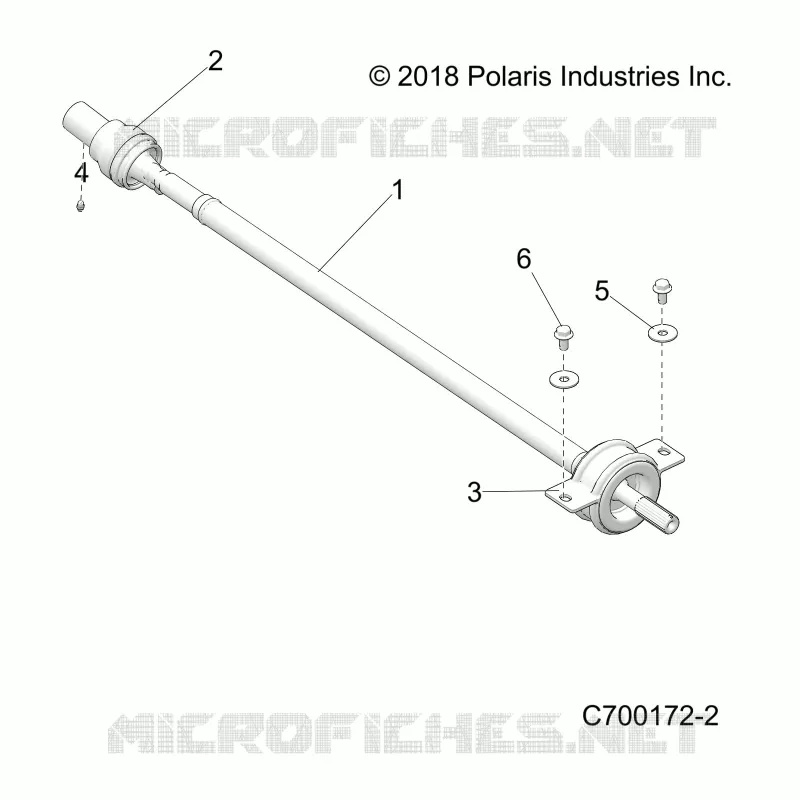 TRASMISSIONE, REAR PROP SHAFT