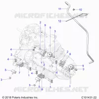 ENGINE, TRASMISSIONE MOUNTING & LONG BLOCK
