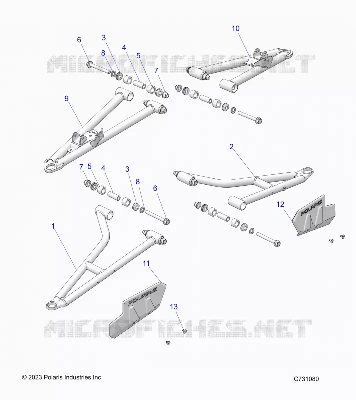 SOSPENSIONI ANTERIORI CONTROL ARMS