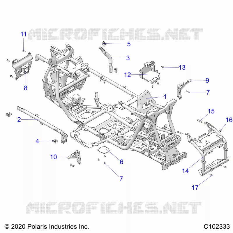 CHASSIS, MAIN TELAIO