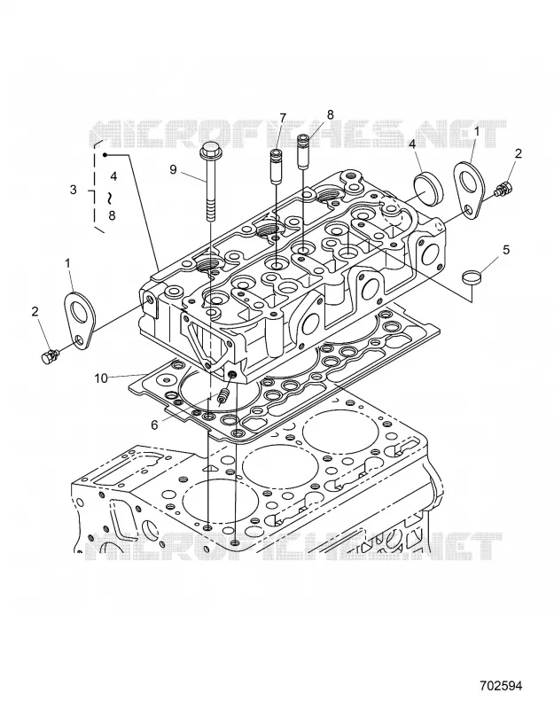 ENGINE, TESTA CILINDRO