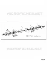 TRASMISSIONE, HALF SHAFT, FRONT