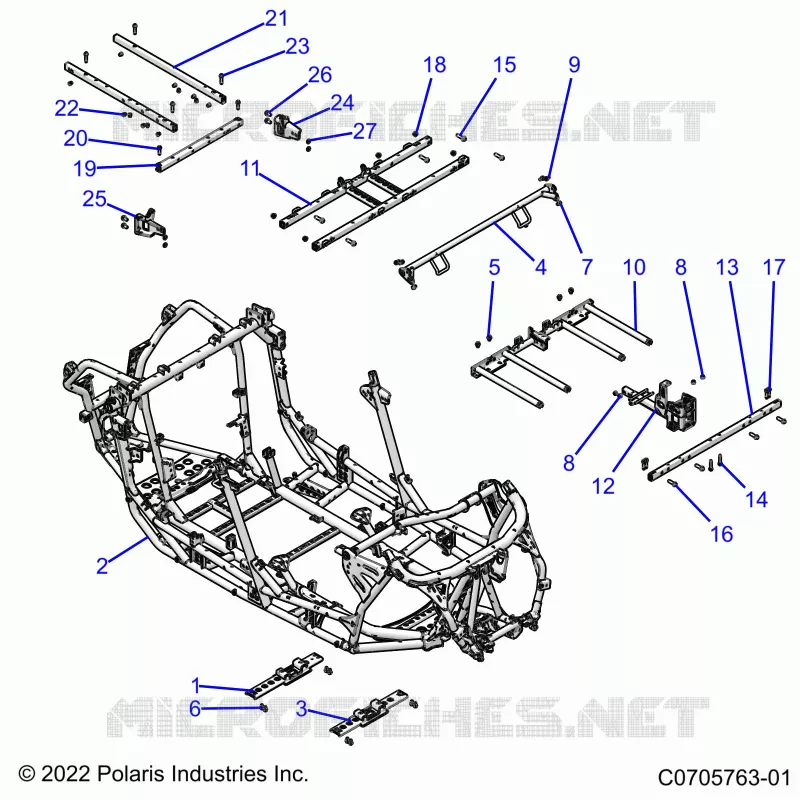 CHASSIS, MAIN TELAIO