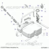 SISTEMA DI ALIMENTAZIONE CARBURANTES, FUEL TANK