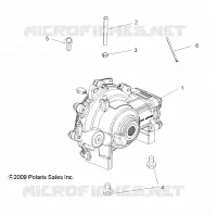 TRASMISSIONE, FRONT GEARCASE MOUNTING