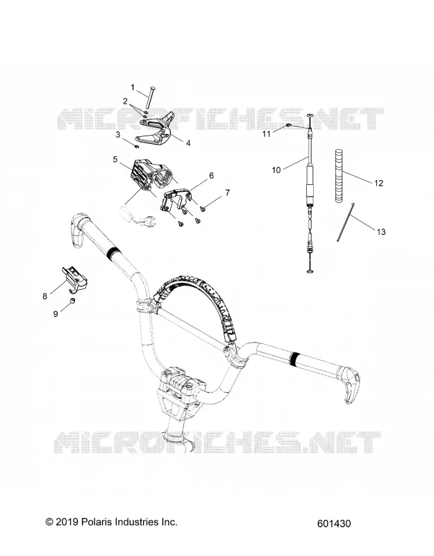 MOTORE, THROTTLE CONTROL ASM.