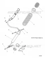 SUSPENSION, AMMORTIZZATORE POSTERIORE MOUNTING